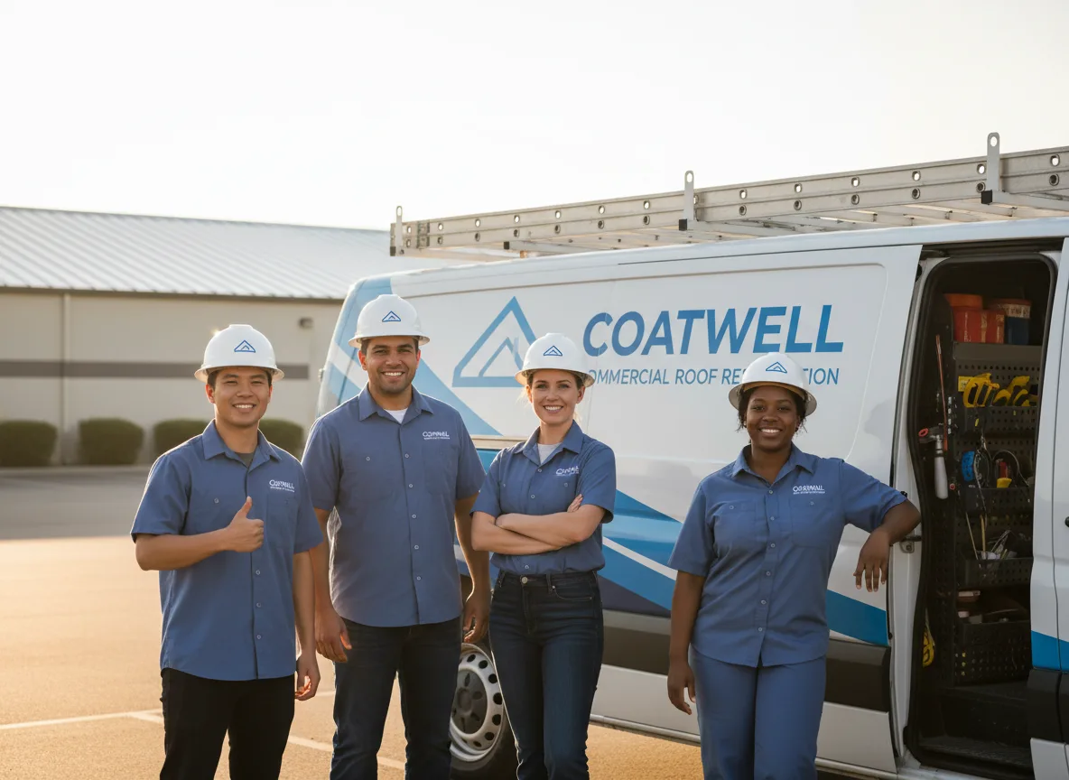 Commercial roof coating company in Ferron, UT
